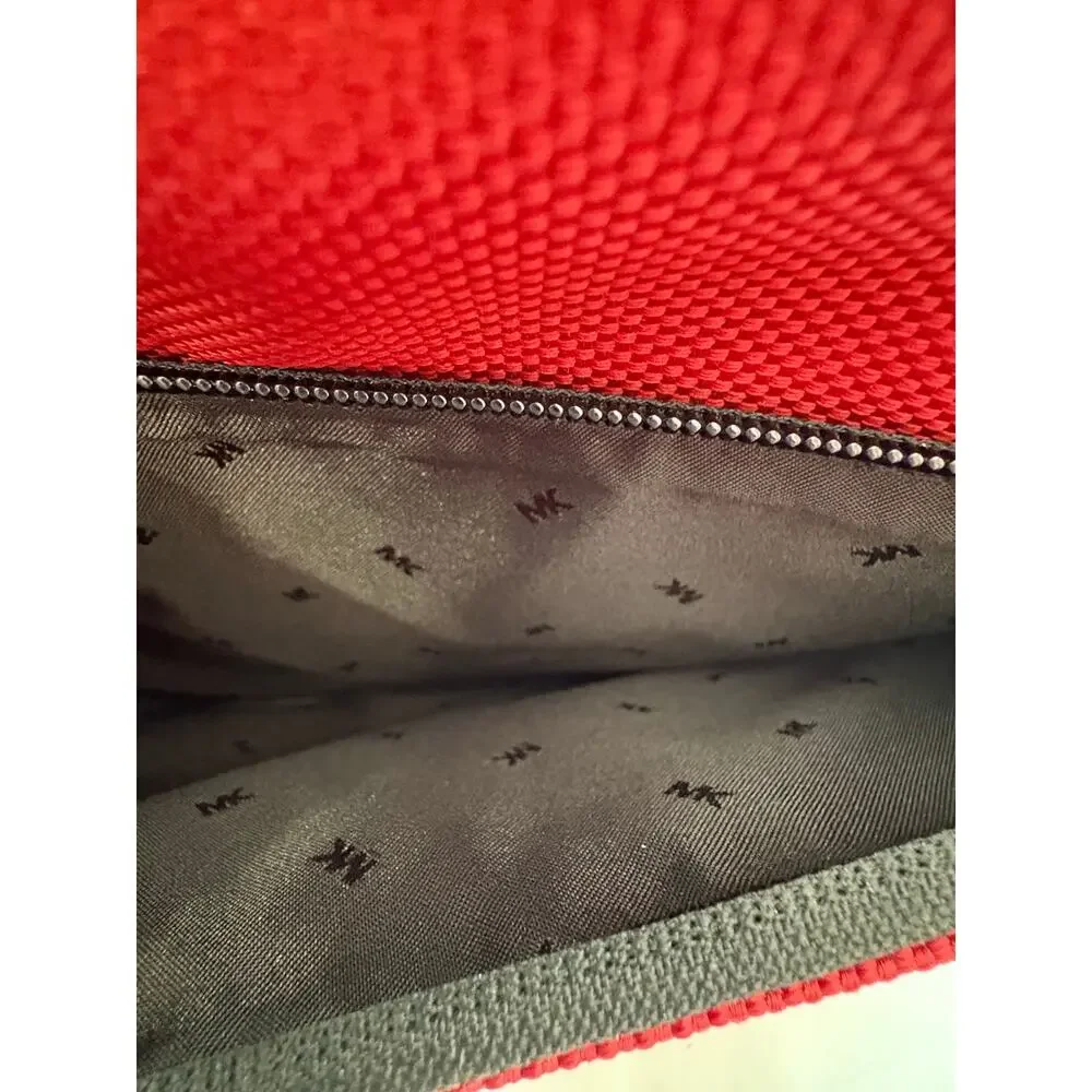 MICHAEL KORS Messenger Bag in Red & Black - Mint Condition - Retail: $280